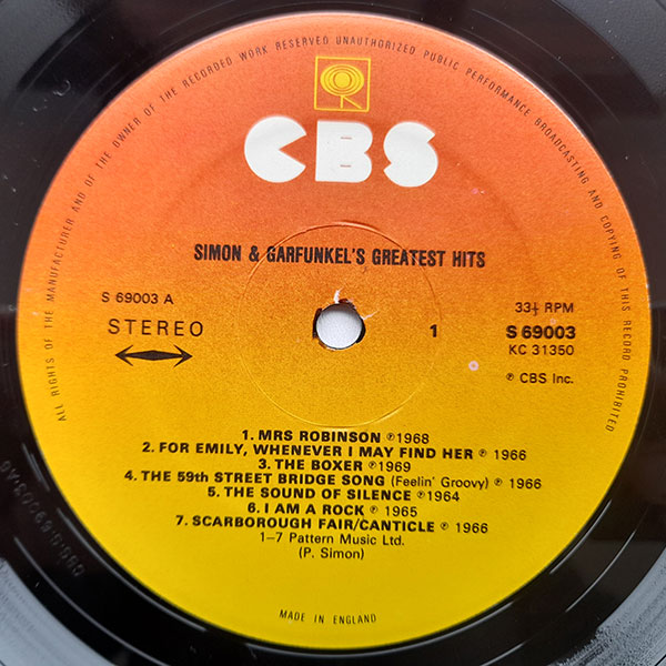 Simon & Garfunkel - Greatest Hits - Obrázek 3