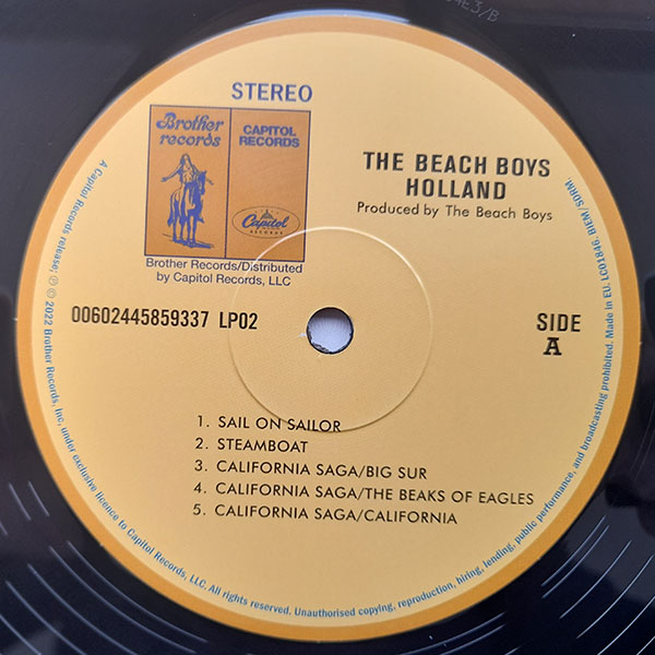 The Beach Boys - Sail On Sailor - 1972 - Obrázek 6
