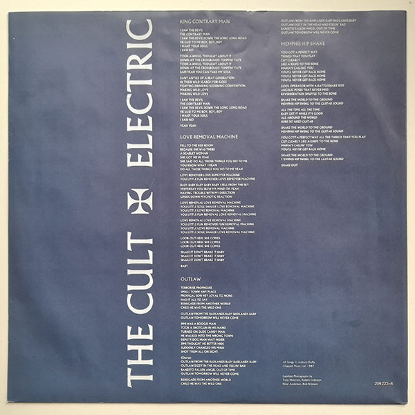 The Cult - Electric - Obrázek 4