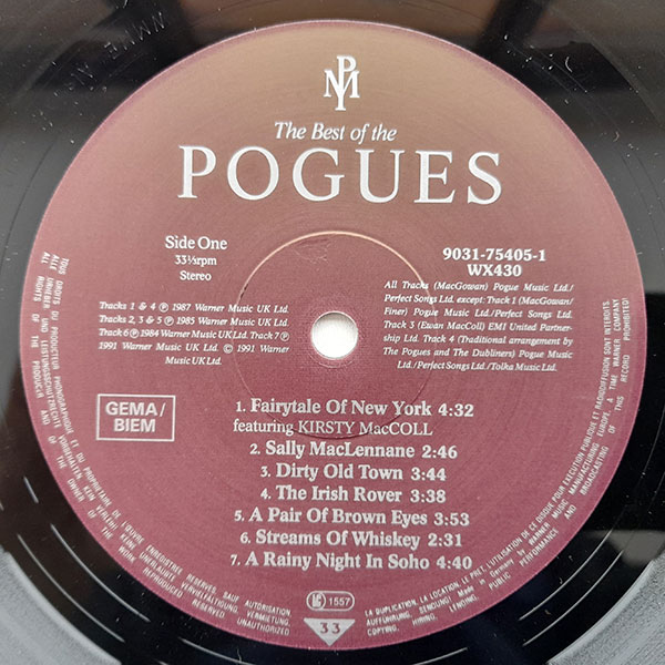 The Pogues - The Best Of The Pogues - Obrázek 3