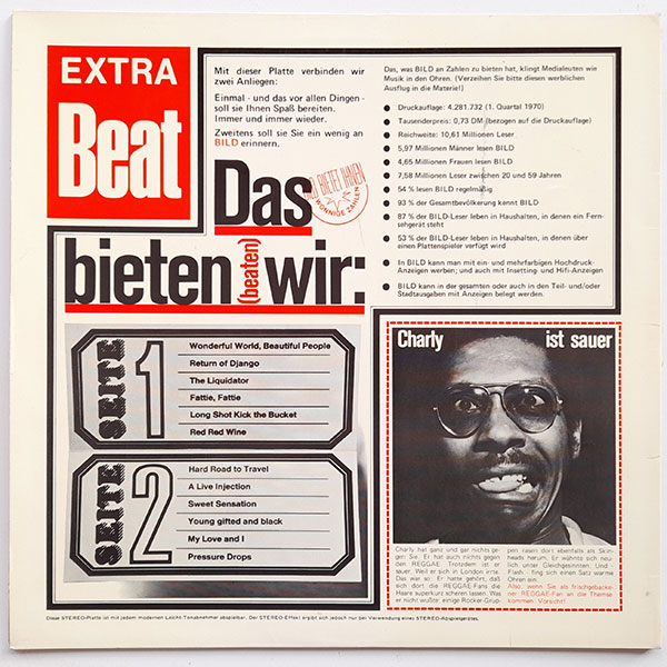 Various - Extra Beat - Wer Reggae Beatet (Bietet) Mehr? - Obrázek 2