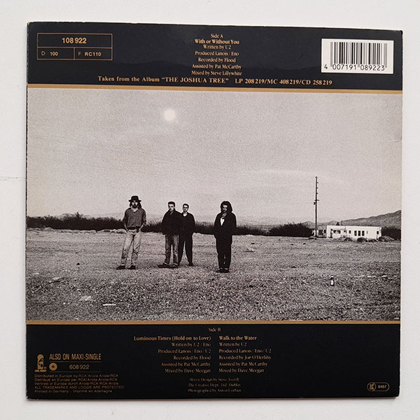 U2 - With Or Without You - Obrázek 2