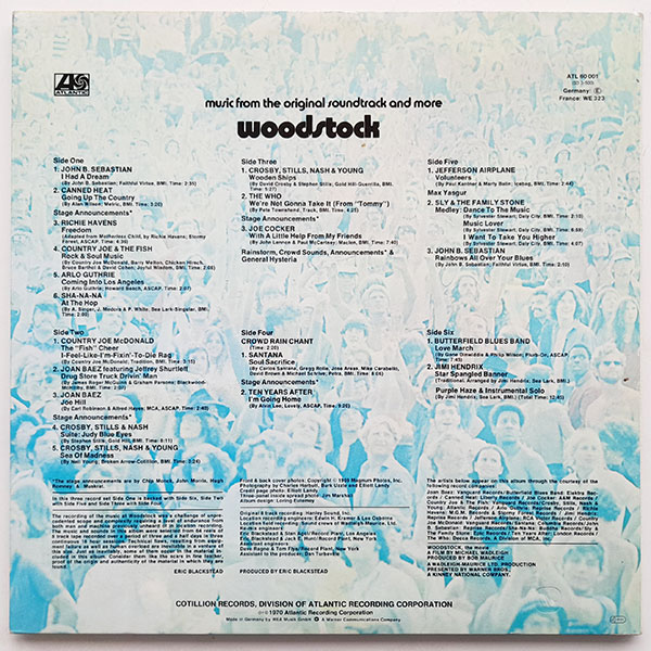 Various - Woodstock - Music From The Original Soundtrack And More - Obrázek 2