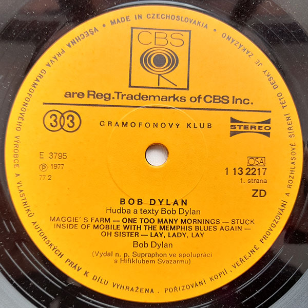 Bob Dylan - Hard Rain - Obrázek 3