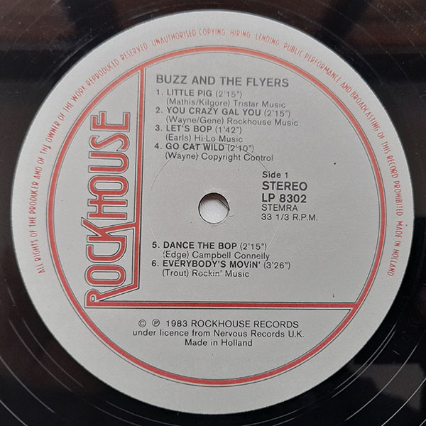 Buzz And The Flyers - Buzz And The Flyers - Obrázek 3