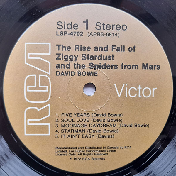 David Bowie - The Rise And Fall Of Ziggy Stardust And The Spiders From Mars - Obrázek 3