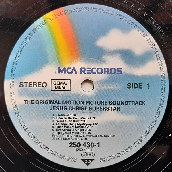 Various - Jesus Christ Superstar (The Original Motion Picture Sound Track Album) - Obrázek 4