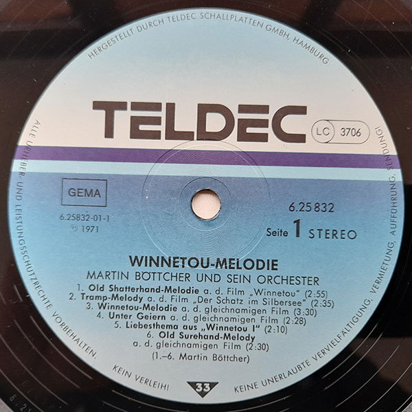 Martin Böttcher - Winnetou-Melodie - Obrázek 3