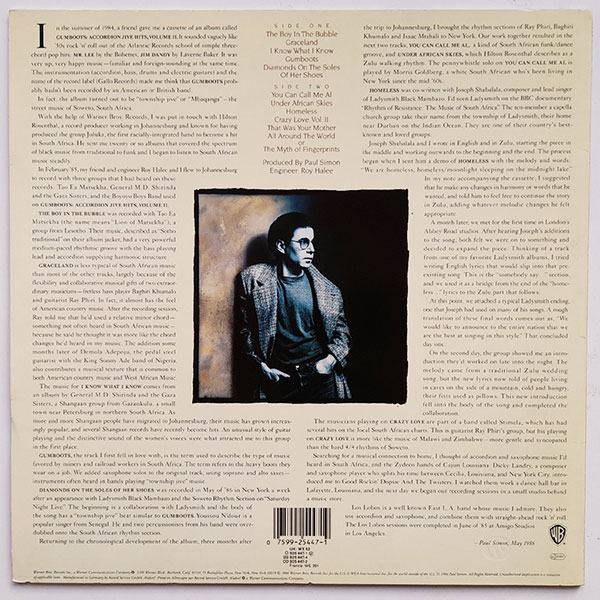 Paul Simon - Graceland - Obrázek 2