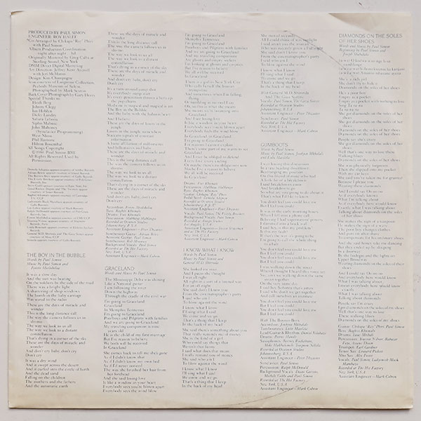 Paul Simon - Graceland - Obrázek 3