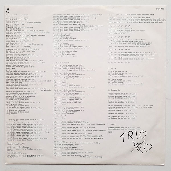 Trio - Trio - Obrázek 3