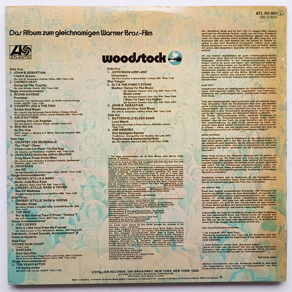 Various - Woodstock - Music From The Original Soundtrack And More - Obrázek 2