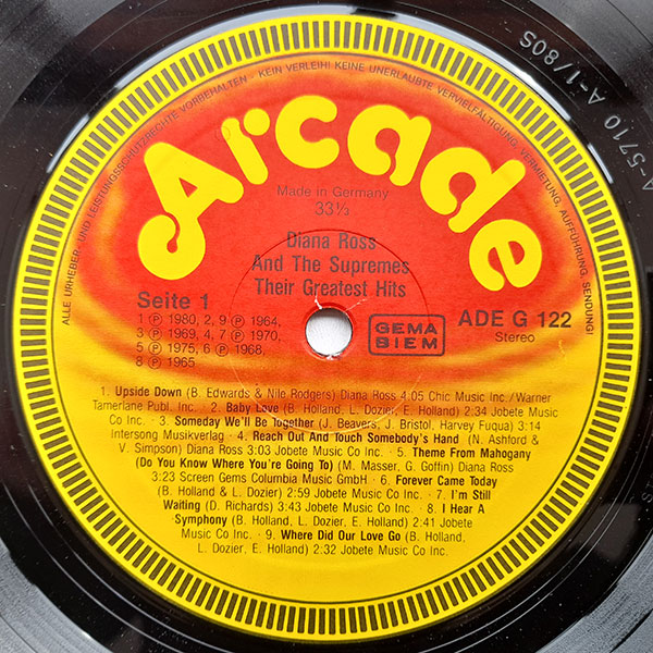 Diana Ross & The Supremes - Their Greatest Hits - Obrázek 3