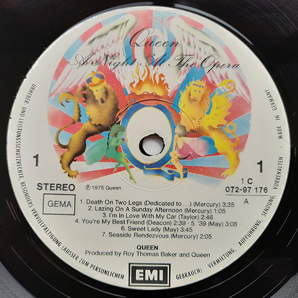 Queen - A Night At The Opera - Obrázek 5