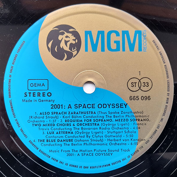 Various - 2001: A Space Odyssey (Music From The Motion Picture Sound Track) - Obrázek 4
