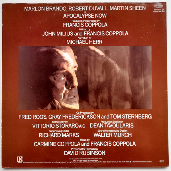 Carmine Coppola & Francis Coppola - Apocalypse Now - Original Motion Picture Soundtrack - Obrázek 2