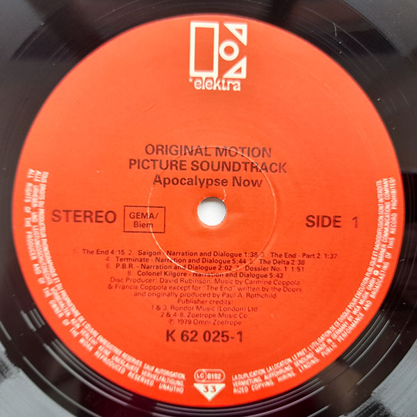 Carmine Coppola & Francis Coppola - Apocalypse Now - Original Motion Picture Soundtrack - Obrázek 5