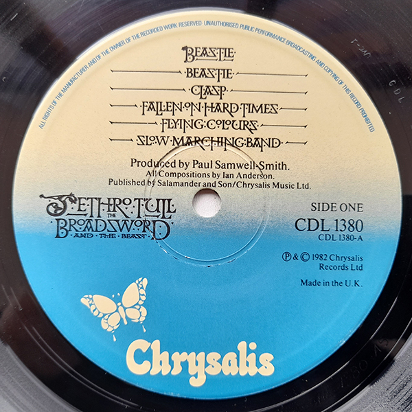 Jethro Tull - The Broadsword and The Beast - Obrázek 4