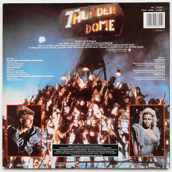 Various - Mad Max - Beyond Thunderdome - Original Motion Picture Soundtrack - Obrázek 2
