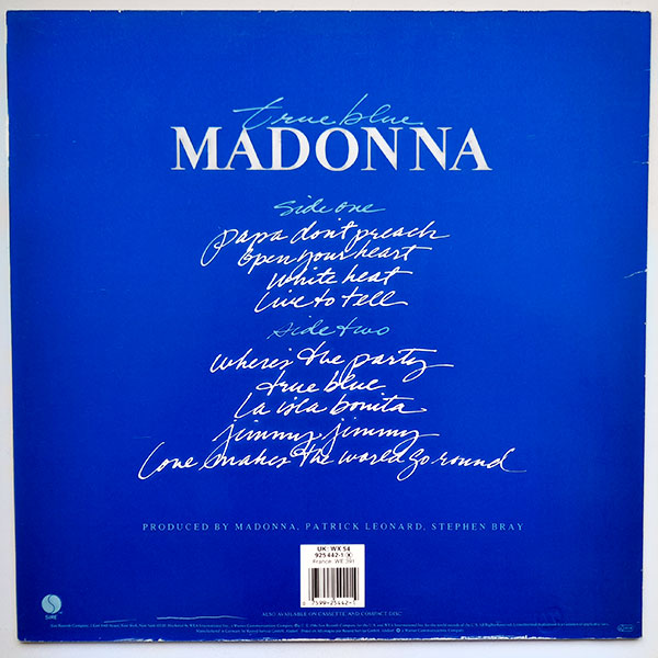 Madonna - True Blue - Obrázek 2
