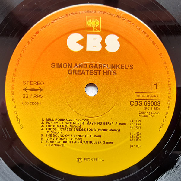 Simon & Garfunkel - Greatest Hits - Obrázek 3