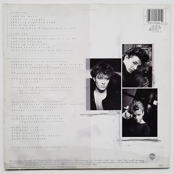 a-ha - Hunting High and Low - Obrázek 2