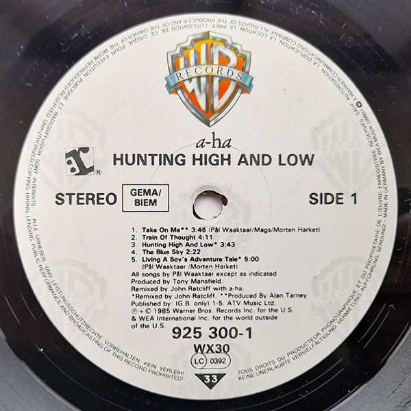 a-ha - Hunting High and Low - Obrázek 4