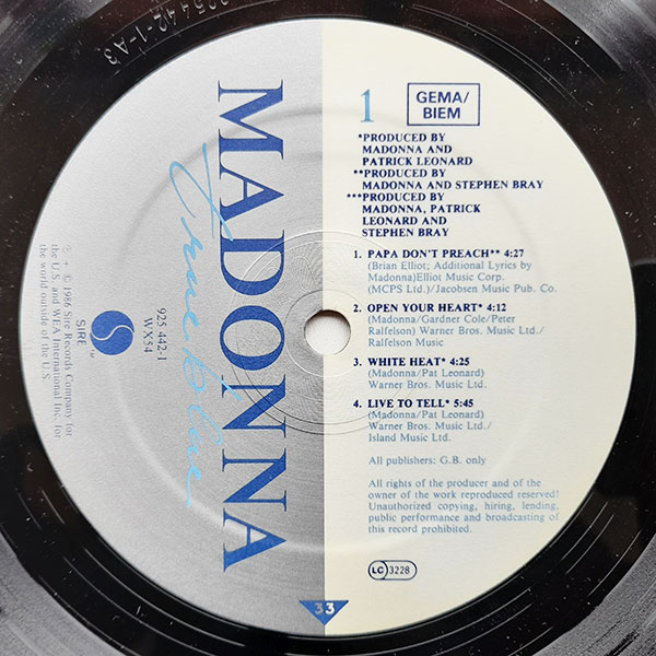 Madonna - True Blue - Obrázek 4