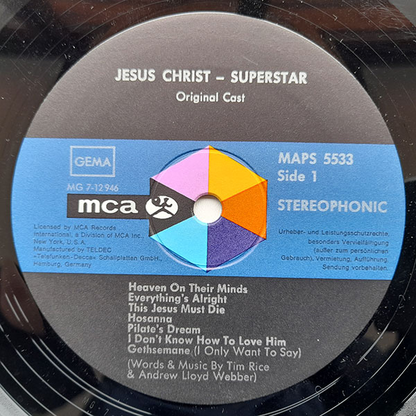 Original Broadway Cast - Jesus Christ Superstar - Obrázek 4