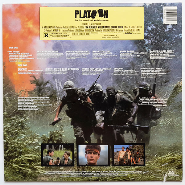 Various – Platoon (Original Motion Picture Soundtrack) - Obrázek 2