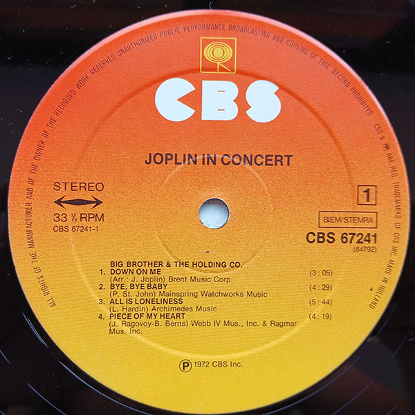Janis Joplin - Joplin In Concert - Obrázek 5