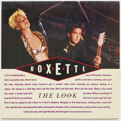Roxette ‎– The Look (Head-Drum-Mix)