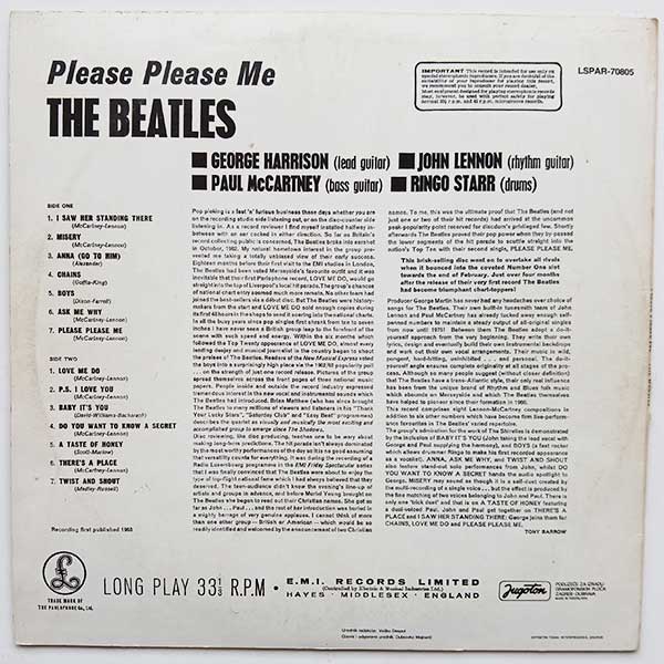The Beatles - Please Please Me - Obrázek 2