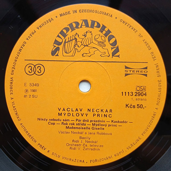 Václav Neckář - Mýdlový princ - Obrázek 3