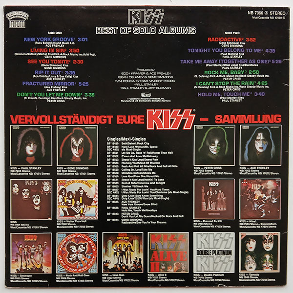 KISS - Best of Solo Albums - Obrázek 2