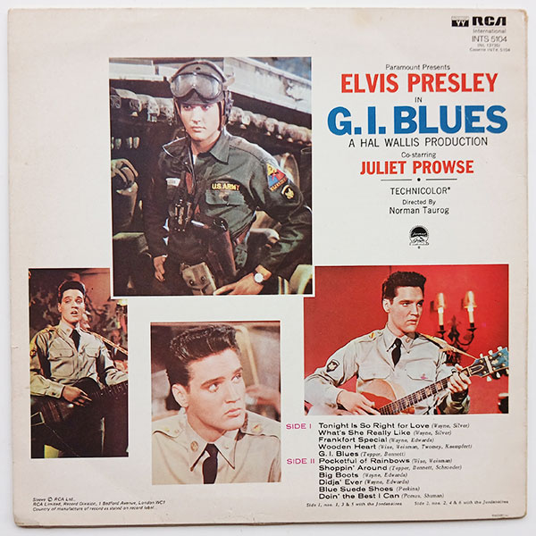 Elvis Presley - G.I. Blues - Obrázek 2