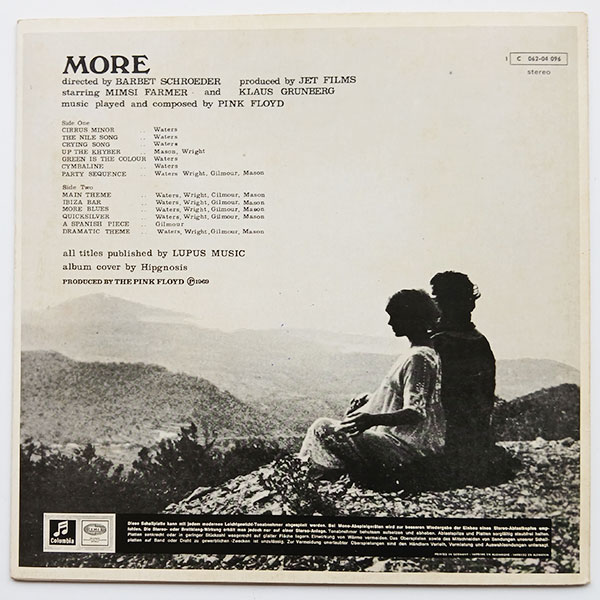 Pink Floyd - Soundtrack From The Film "More" - Obrázek 2
