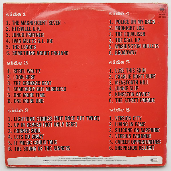 The Clash - Sandinista! - Obrázek 2