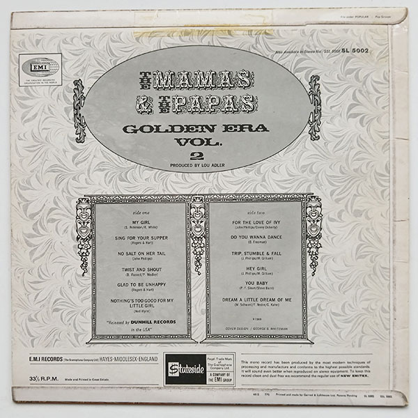 The Mamas & The Papas - Golden Era Vol. 2 - Obrázek 2
