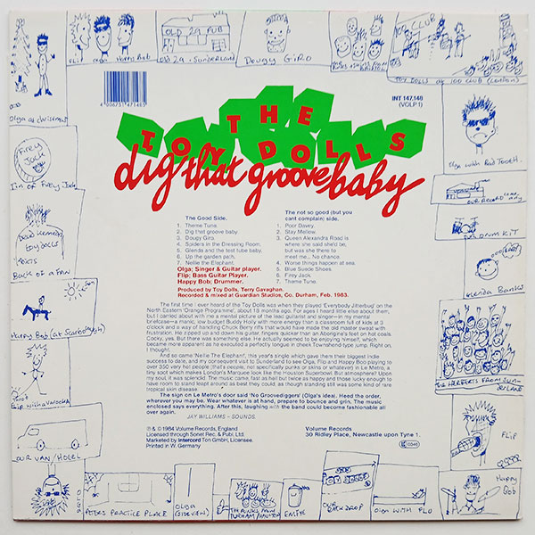 Toy Dolls - Dig That Groove Baby - Obrázek 2