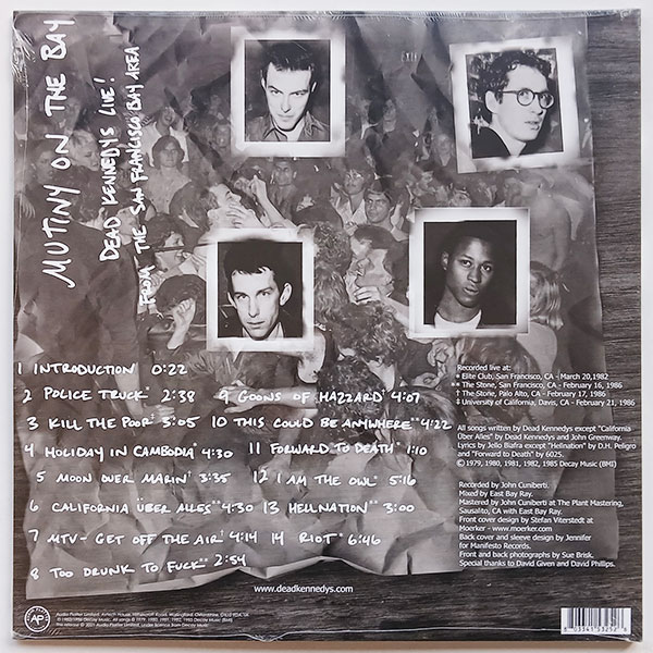 Dead Kennedys - Mutiny On The Bay - Obrázek 2