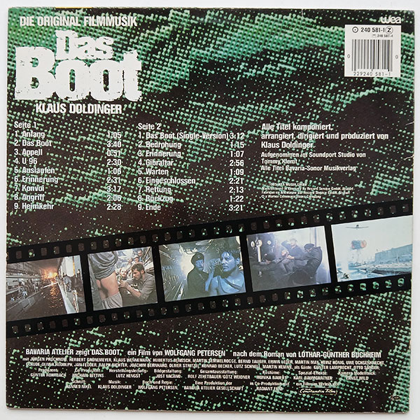 Klaus Doldinger – Das Boot (Die Original Filmmusik) - Obrázek 2
