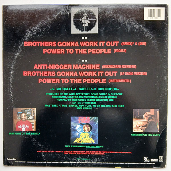 Public Enemy - Brothers Gonna Work It Out - Obrázek 2