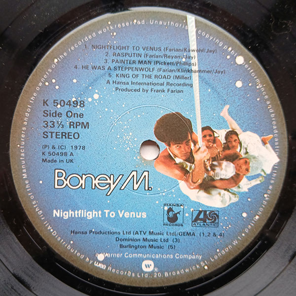Boney M. - Nightflight To Venus - Obrázek 4