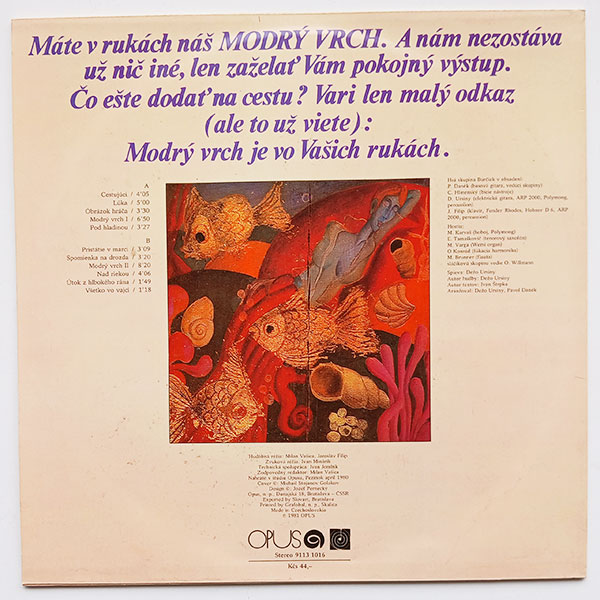 Dežo Ursiny, Ivan Štrpka, Burčiak) - Modrý vrch - Obrázek 2