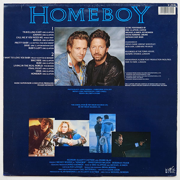 Various - Homeboy - The Original Soundtrack - Obrázek 2
