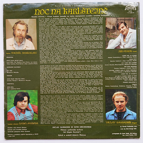 Karel Svoboda - Jiří Štaidl - Noc na Karlštejně - Obrázek 2