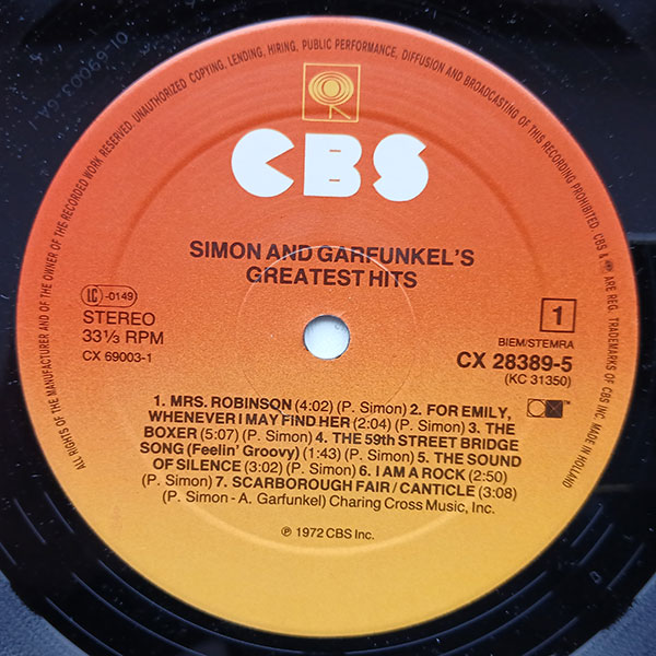 Simon & Garfunkel - Greatest Hits - Obrázek 3
