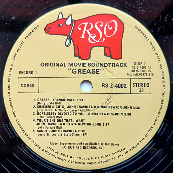 Various - Grease (The Original Soundtrack From The Motion Picture) - Obrázek 4