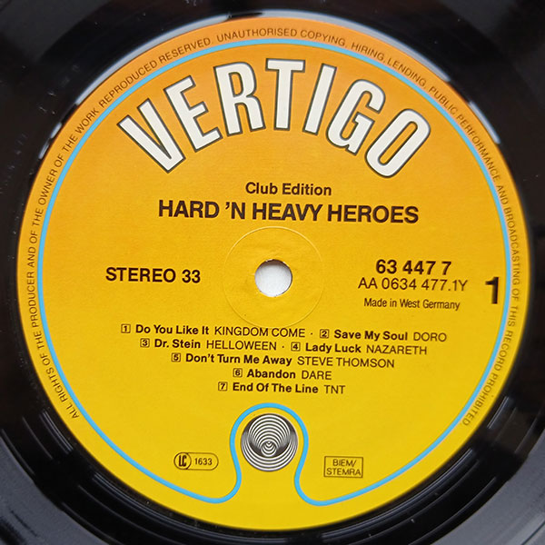 Various - Hard'n Heavy Heroes - Obrázek 3